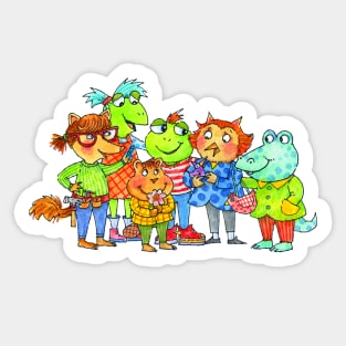 Hop & Friends Sticker